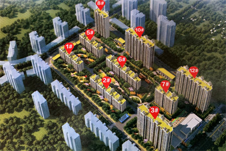 滨河御邸3室2厅1卫110m2三楼可分期带家具家电